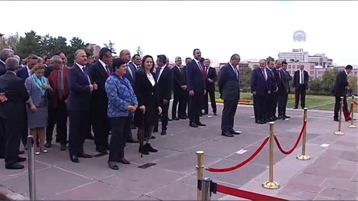 Yeni Yasama Yılı Başlıyor - Meclisteki Atatürk Anıtı\'nda Tören