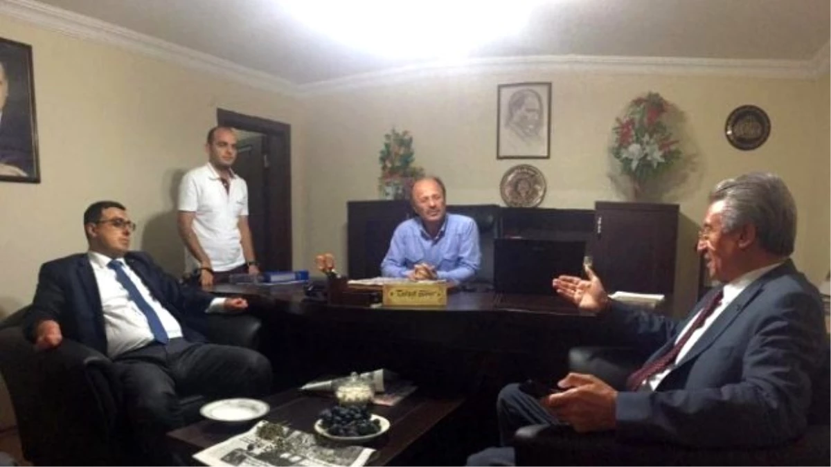 AK Parti\'den Türkiye Gazetesi ve İha\'ya Ziyaret