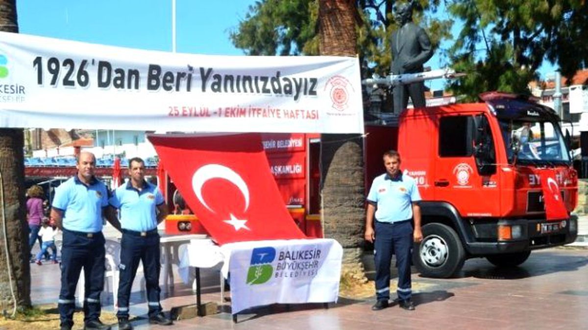 Ayvalıklı İtfaiyecilerden Lokma Hayrı