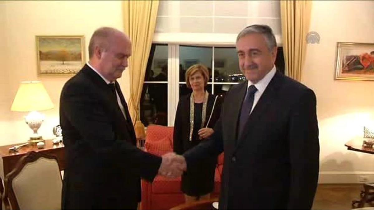 Dışişleri Bakanı Sinirlioğlu, Mustafa Akıncı ile Görüştü - New