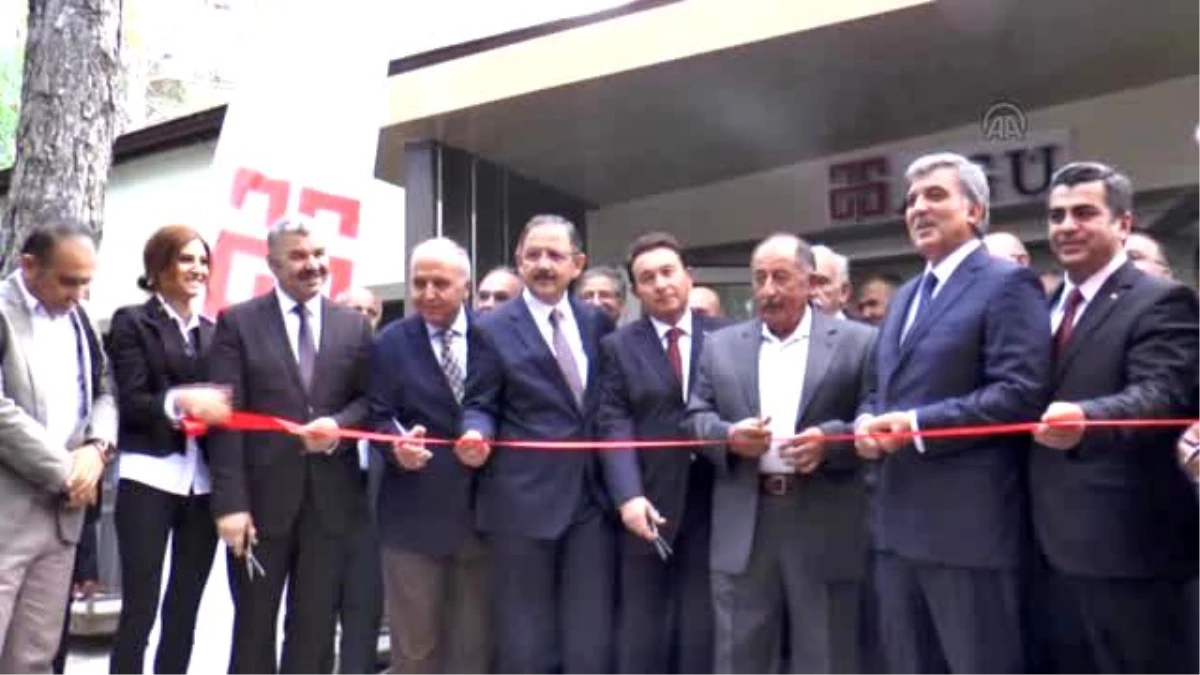 Gül, Abdullah Gül Üniversitesi 2015-2016 Akademik Yılı Açılışına Katıldı