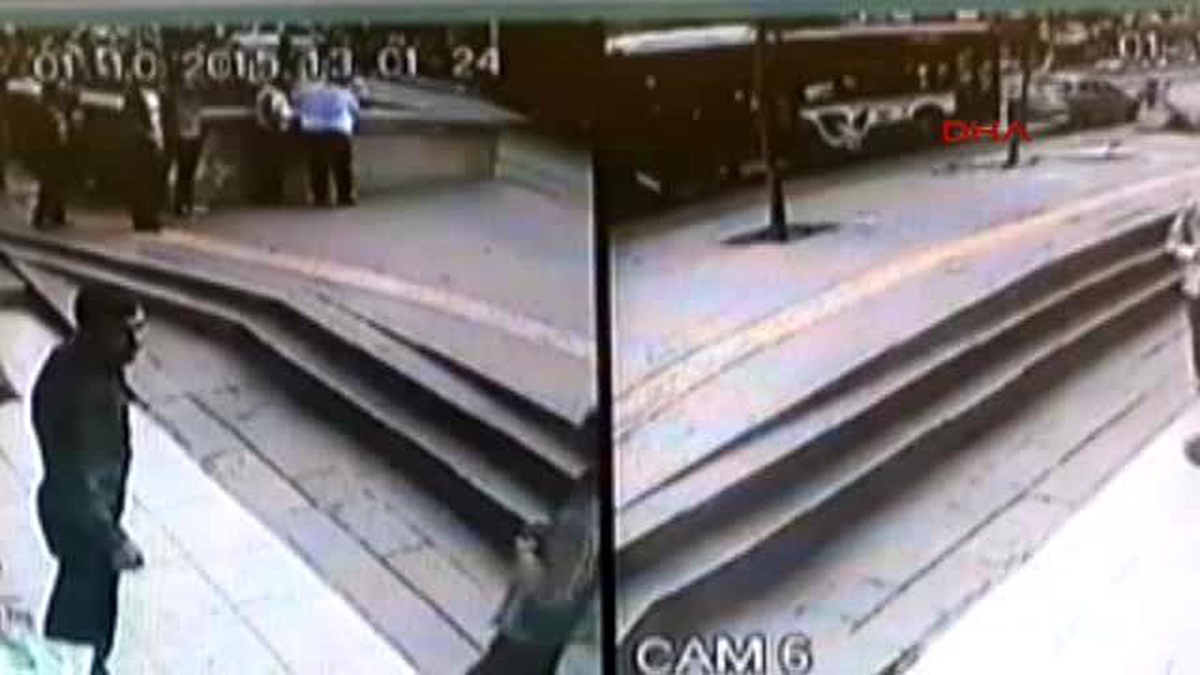 Otobüs Faciası Güvenlik Kameralarına Böyle Yansıdı