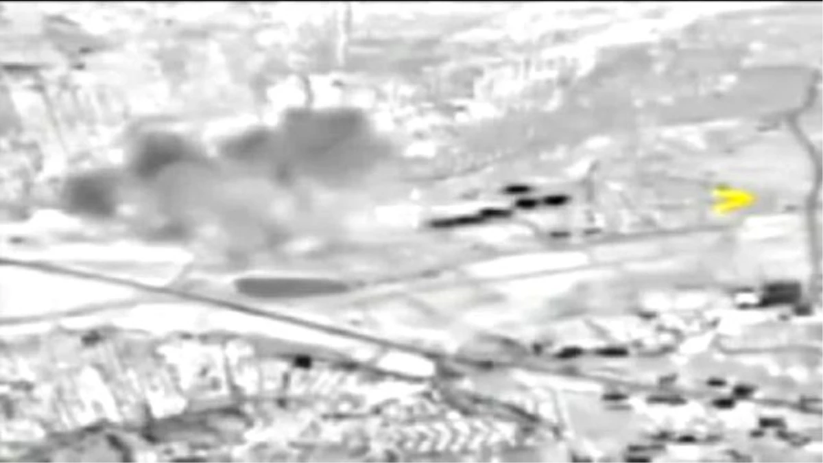 Rus Jetleri Suriye\'deki Işid ve El-Kaide Hedeflerini Böyle Bombaladı