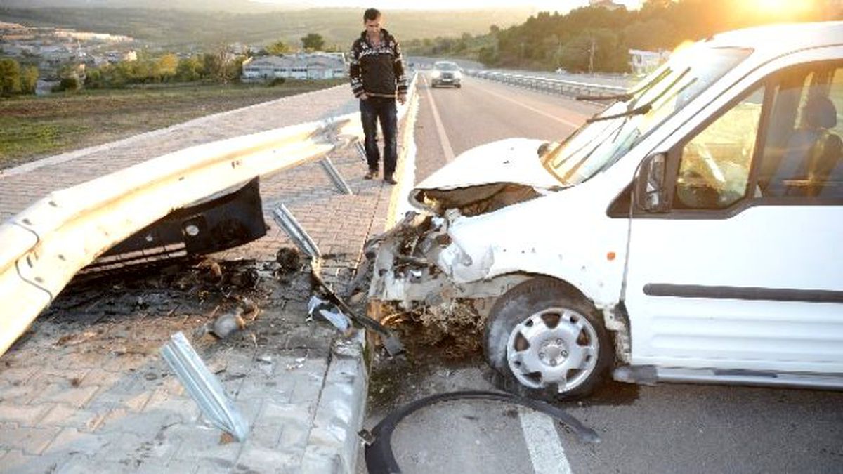 Sinop\'ta Trafik Kazası: 2 Yaralı