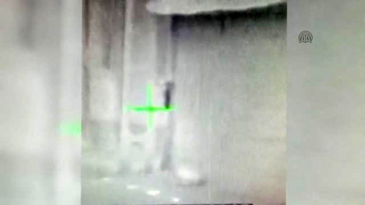 Yüksekova'da Teröristin Vurulma Anı Kamerada!