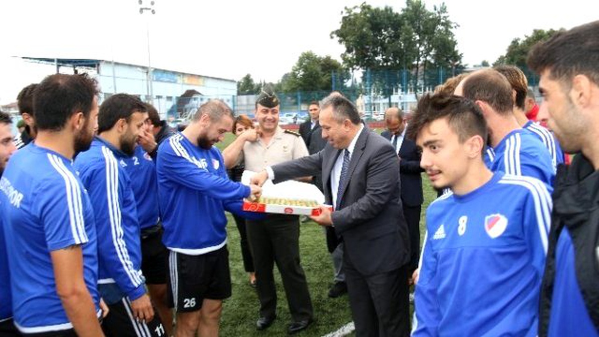Vali Fidan, Düzcespor Antrenmanında