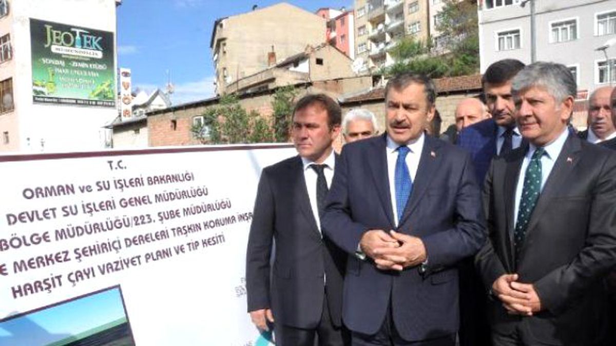 Bakan Eroğlu, Kelkit'te Temel Atma Törenine Katıldı