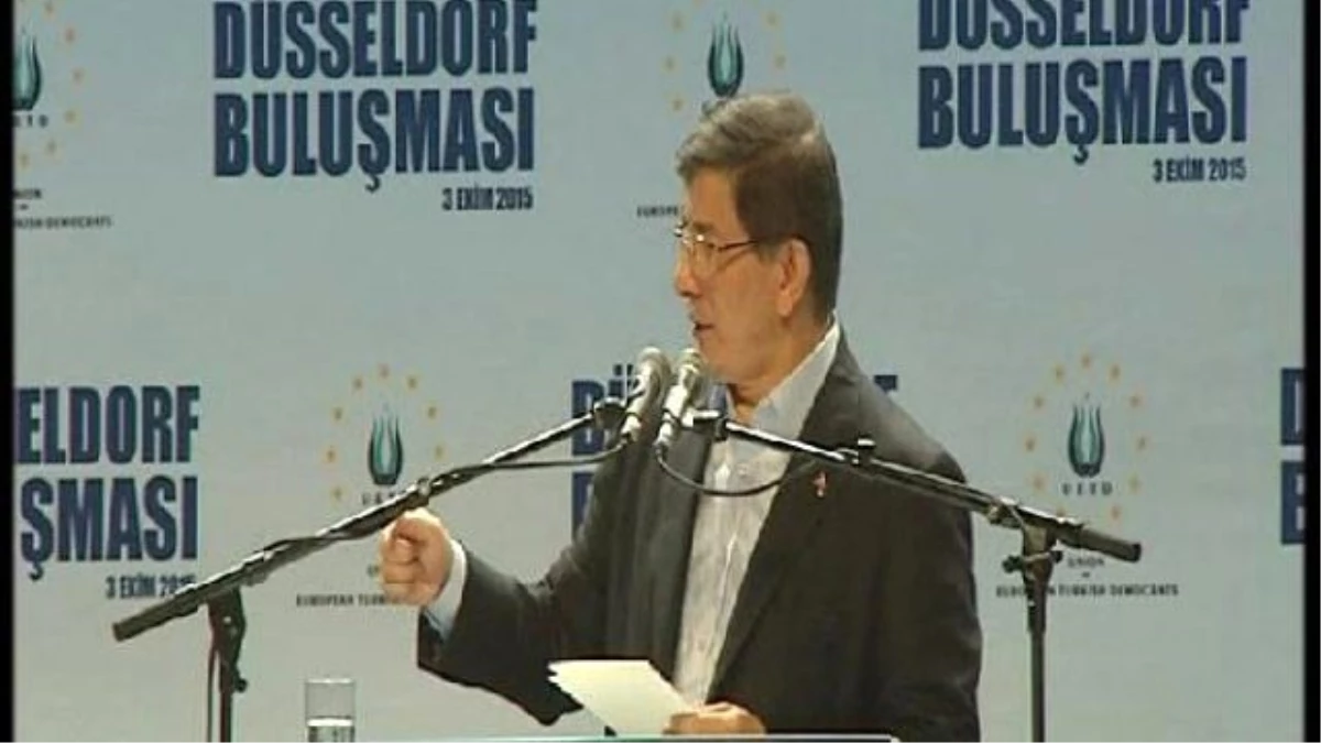 Davutoğlu "Bir Daha Kimse Bize Karşı Blok Oluşturmaya Kalkmasın"