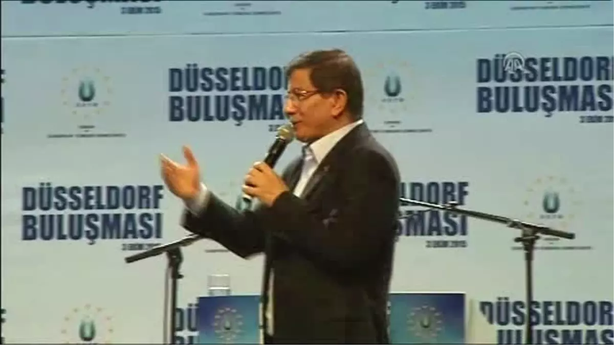 Davutoğlu: "Blok Siyasetine Karşı Birlik Siyaseti Dedik"