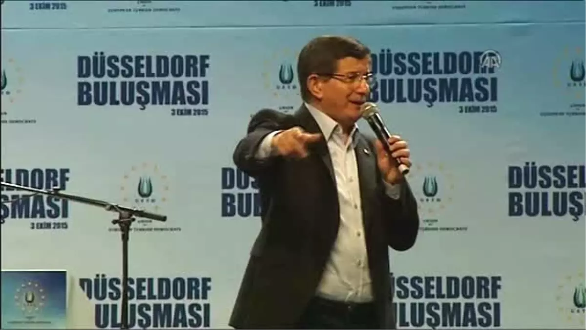 Davutoğlu: "Huzur ve Demokrasi Korunacak"