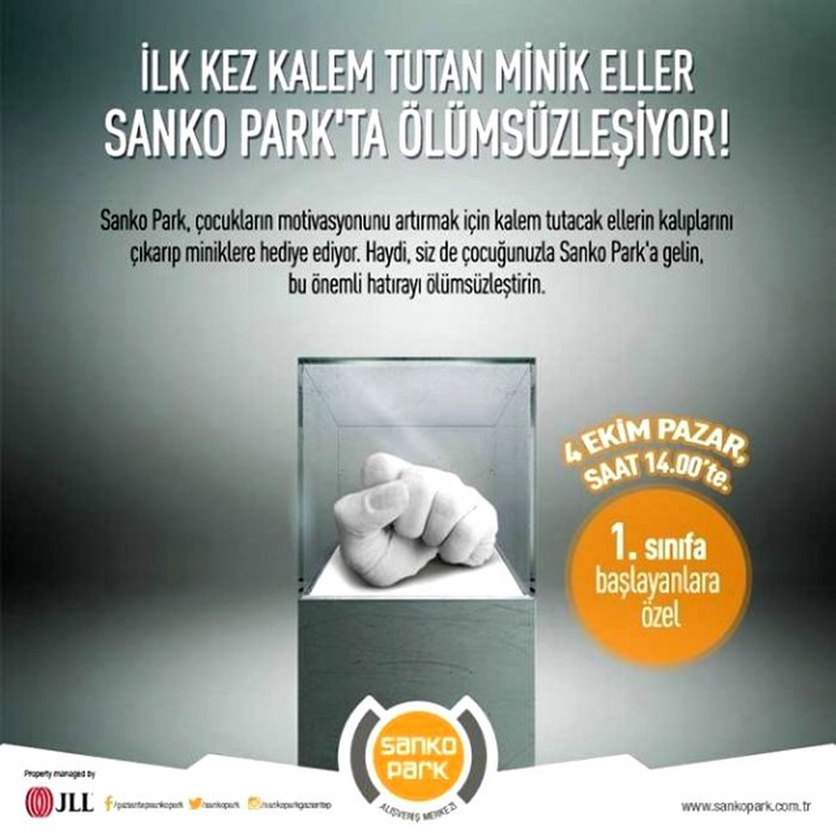 İlk Kez Kalem Tutacak Minik Ellerin Kalıpları Çıkarılacak