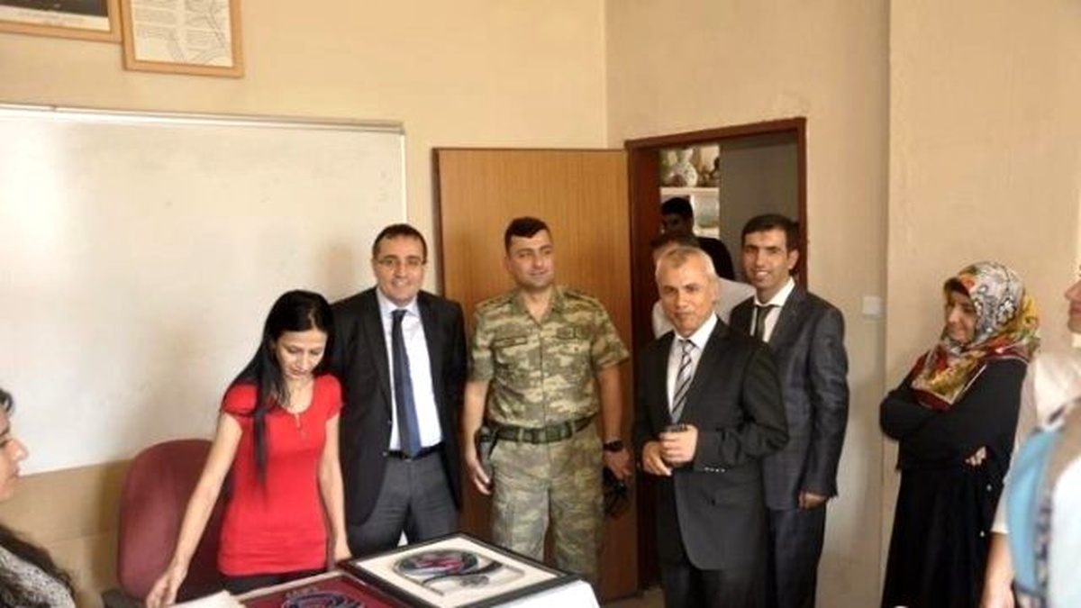 Kaymakam Halk Eğitim Müdürlüğünü Ziyaret Etti