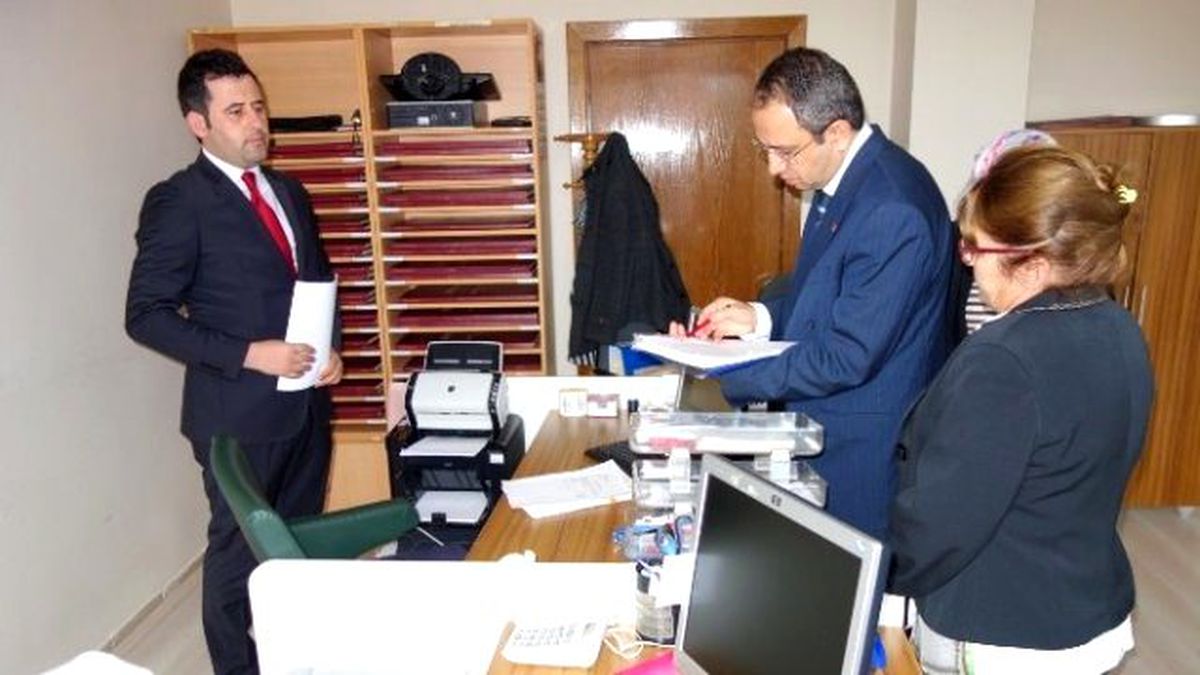 Kaymakamdan Habersiz Denetim