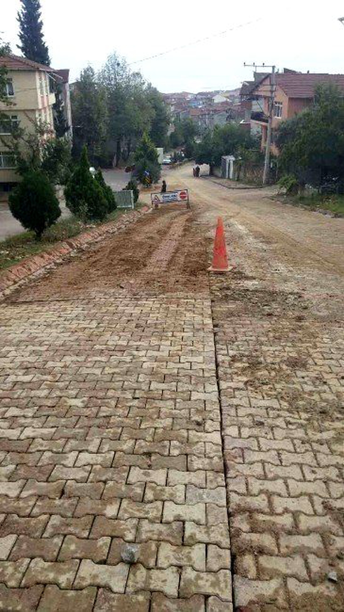 Kazım Özalp Caddesi Kilit Taş ile Kaplandı