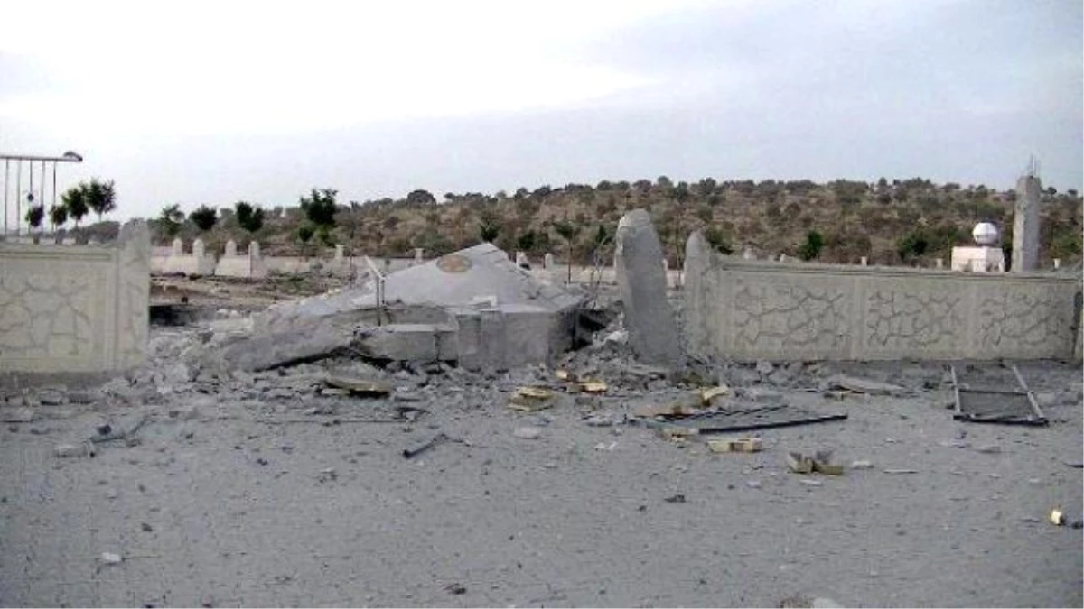 Mardin\'de PKK Mezarlığındaki Yapılar İmha Edildi