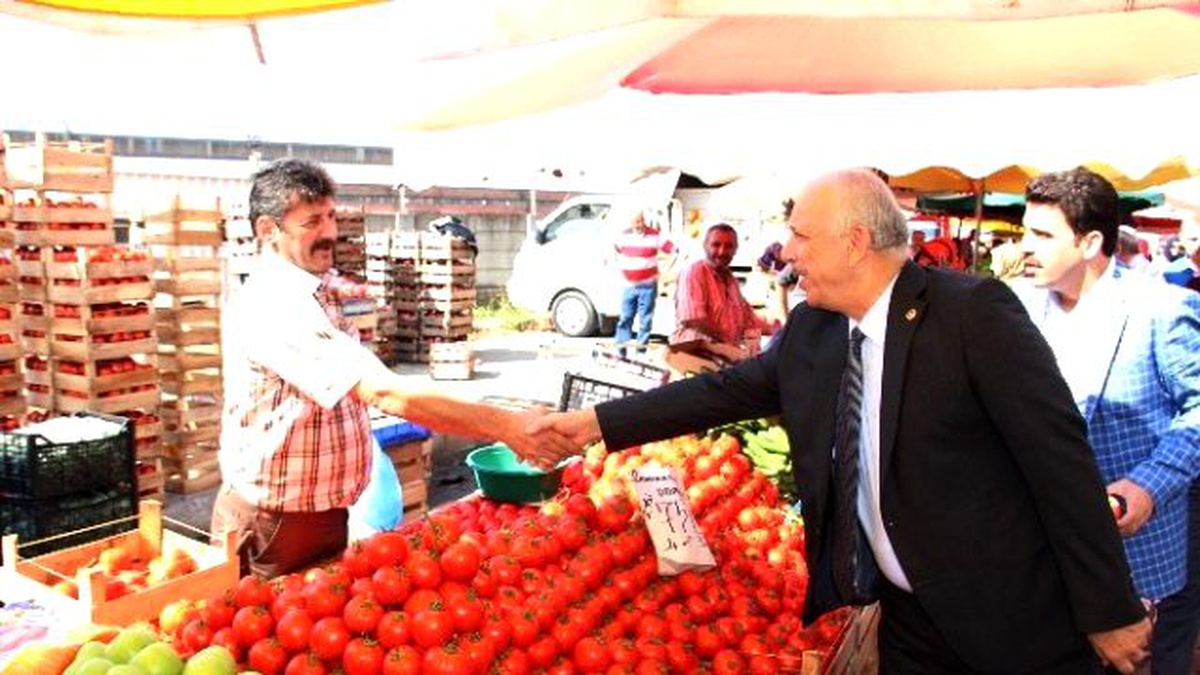 Özbakır Pazarcı Esnafından Destek İstedi
