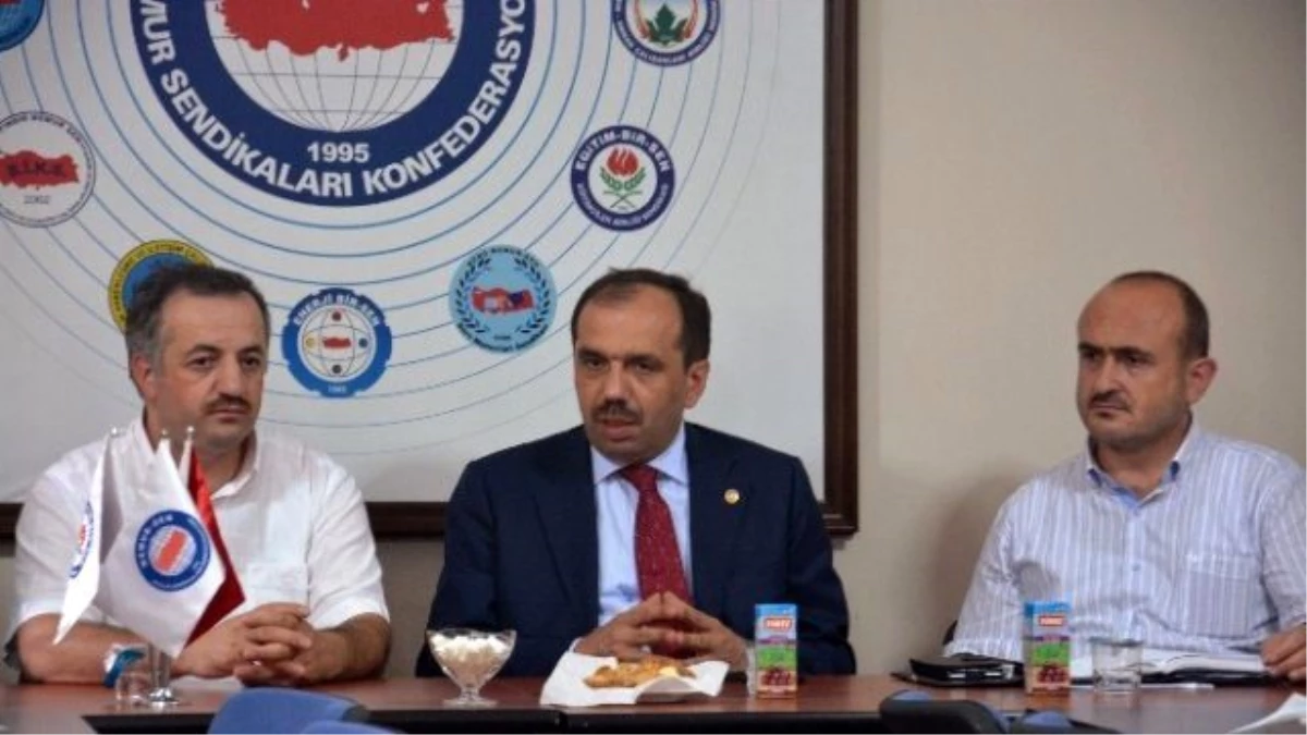 AK Parti Milletvekili Balta, Diyanet-sen Trabzon Şubesinde Konuştu