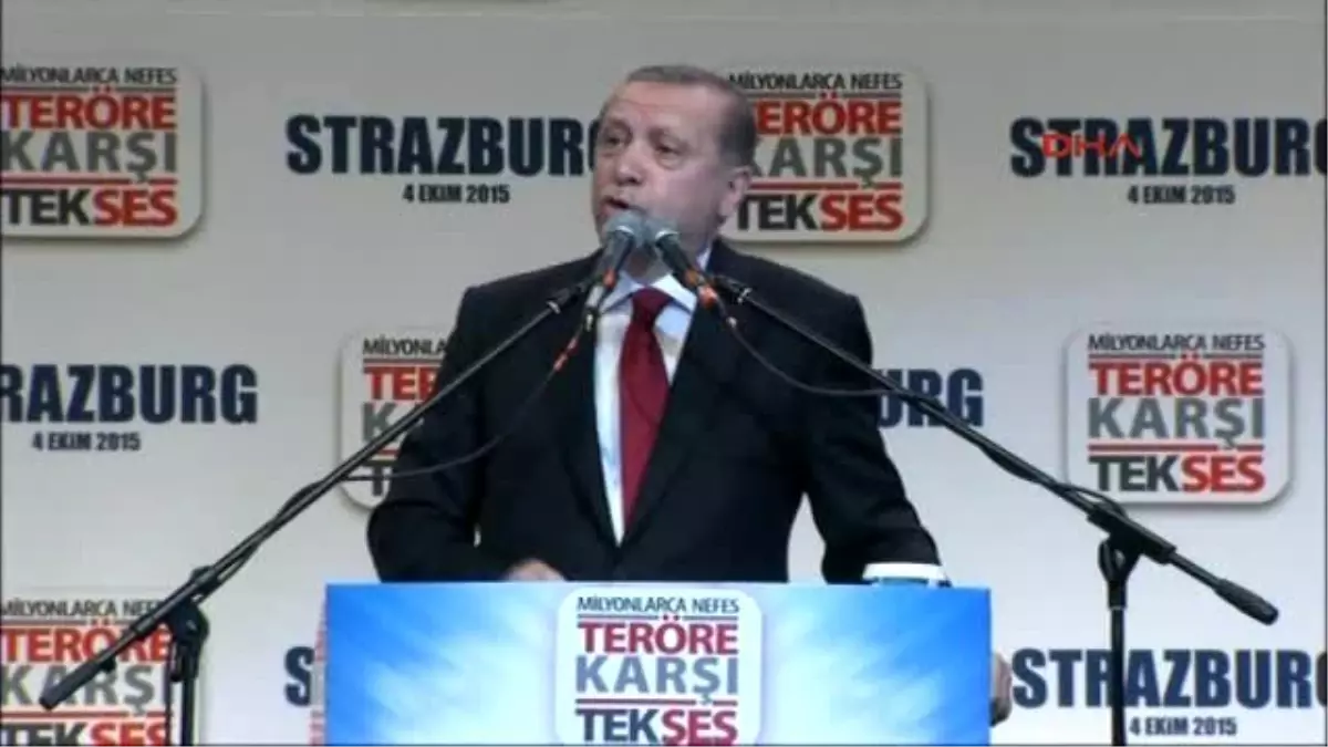 Cumhurbaşkanı Erdoğan: "Birliğimize Kast Edenleri Asla Affetmeyeceğiz"