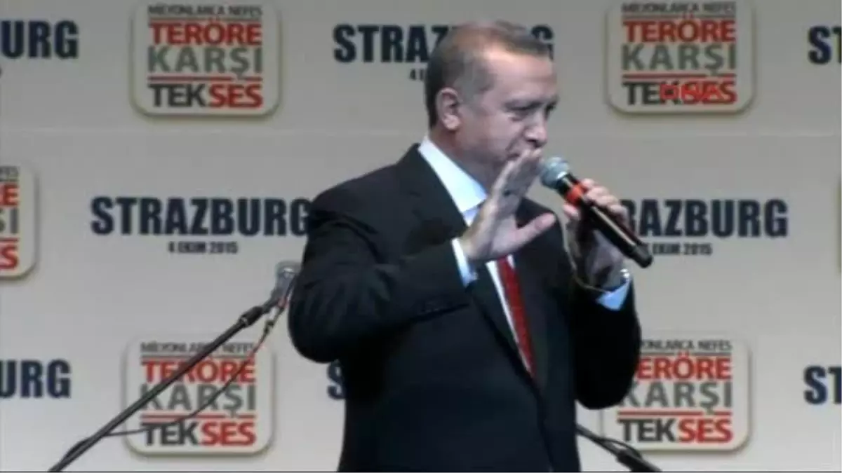 Cumhurbaşkanı Erdoğan Birliğimize Kast Edenleri Asla Affetmeyeceğiz