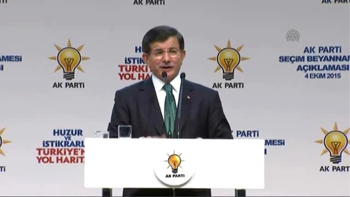 Davutoğlu: "Asgari Ücreti 1300 Türk Lirasına Çıkartıyoruz"