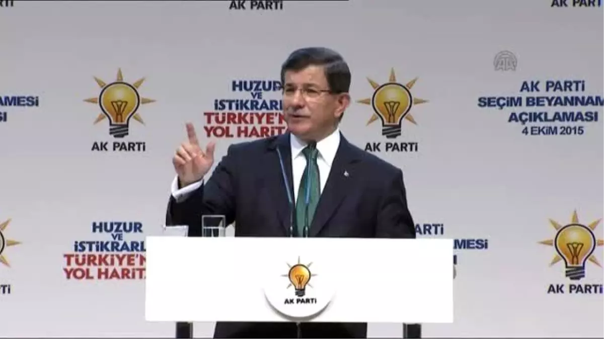 Davutoğlu: "Parti İçi Demokrasiyi Güçlendirecek, Siyasete Katılımı Teşvik Edecek Yeni Bir Siyasi...