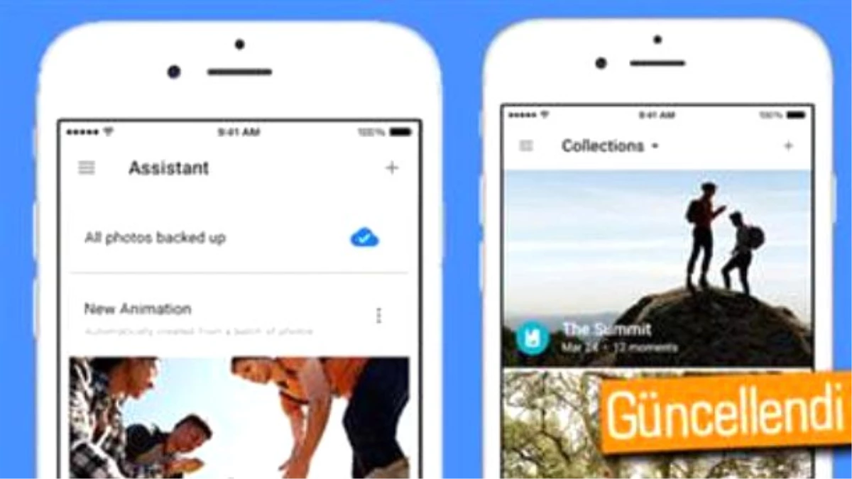 Google Photos İos İçin Güncellendi