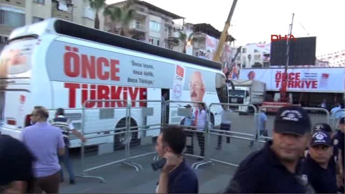 Kılıçdaroğlu, 1 Kasım Seçim Kampanyasını Mersin\'de Başlattı
