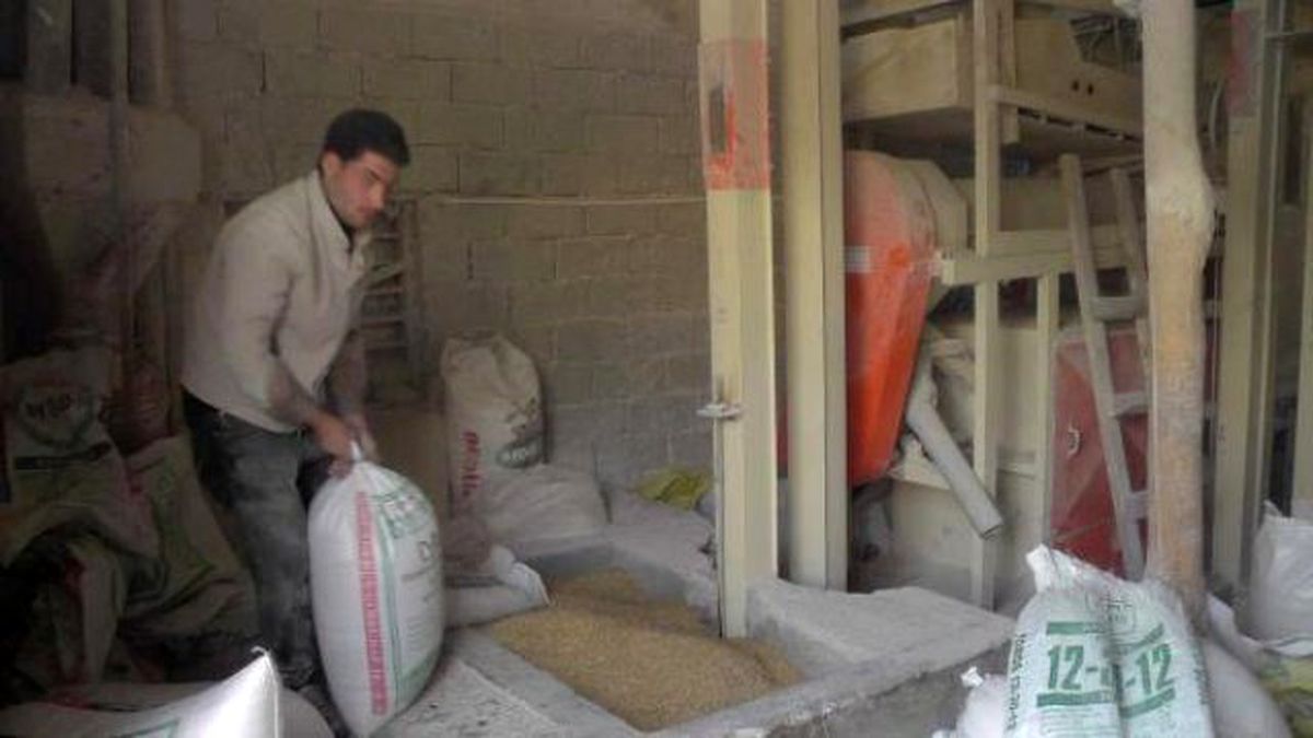 Köylülerin Buğdayını Değirmende Öğütüyorlar