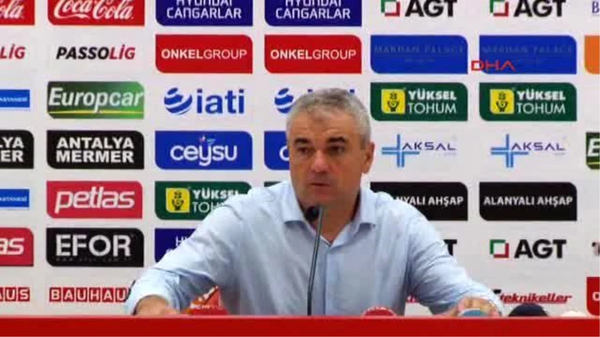 Antalyaspor Teknik Sorumlusu Mustafa Ati Göksu Bursa Maçında Telafi Ederiz