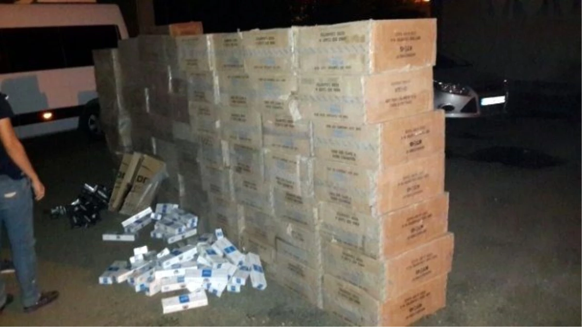 Batman\'da 59 Bin 500 Paket Kaçak Sigara Ele Geçirildi