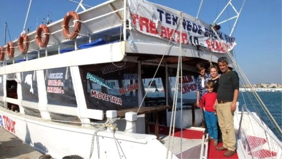 Burhaniye\'de Gezi Teknesi Balıkçı Lokantası Oldu