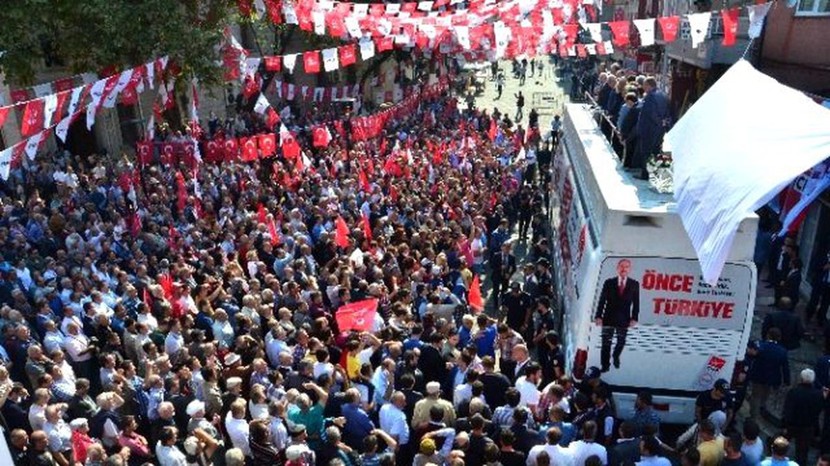 CHP Genel Başkanı Kılıçdaroğlu Zonguldak\'ta