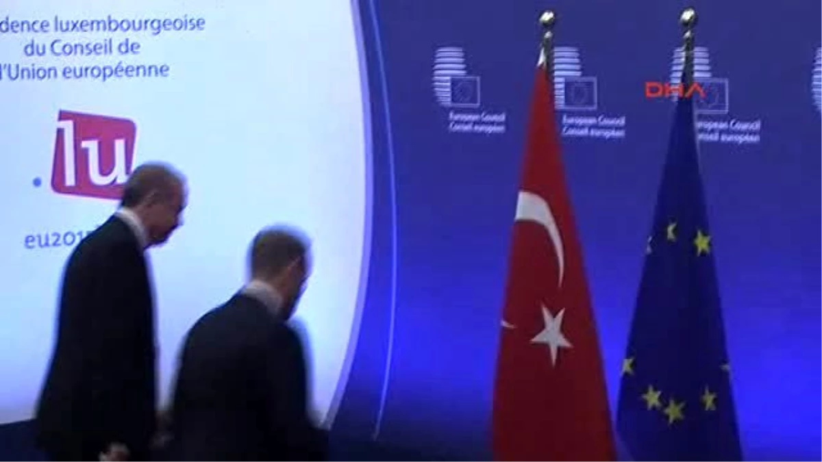 Erdoğan, AB Konseyi Başkanı Tusk ile Görüştü