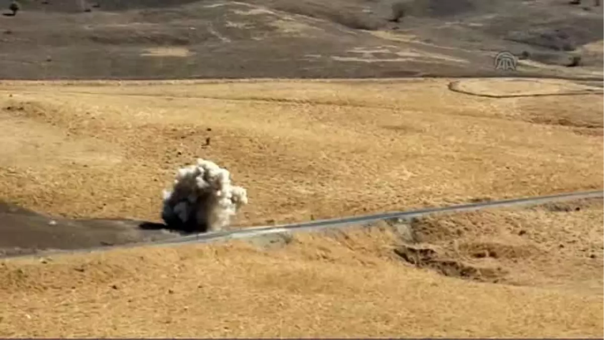 PKK Tarafından Yola Döşenen Patlayıcı, İmha Edildi