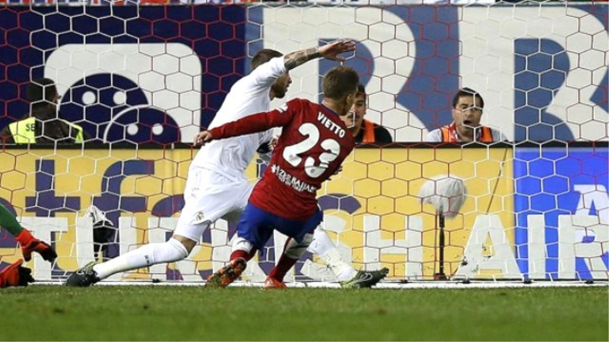 Real Madrid, Atletico Madrid\'le 1-1 Berabere Kaldı