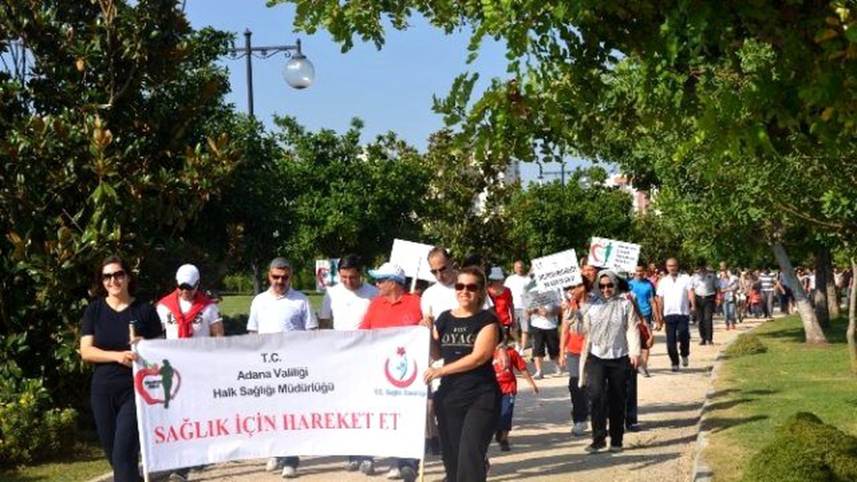 Sağlık İçin Hareket Et" Yürüyüşü