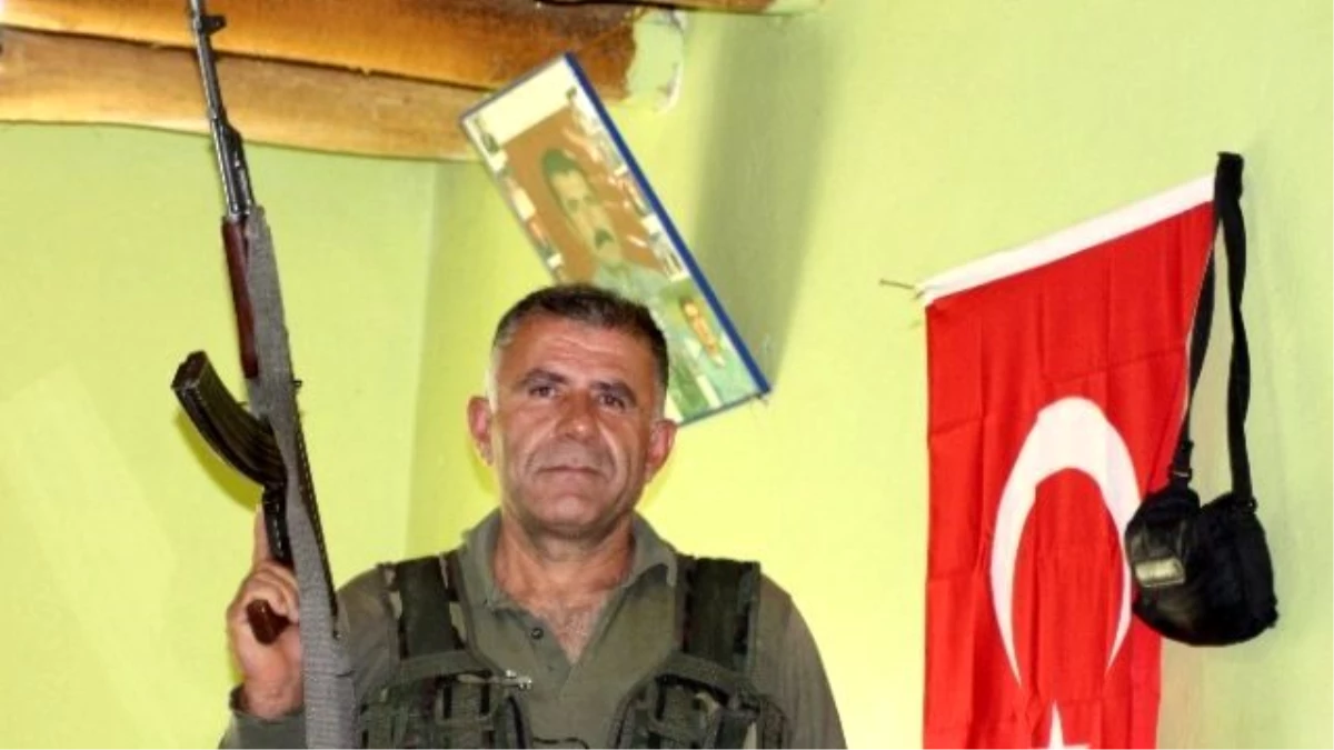 18 Yakını Teröre Kurban Giden Korucu PKK\'ya Meydan Okudu