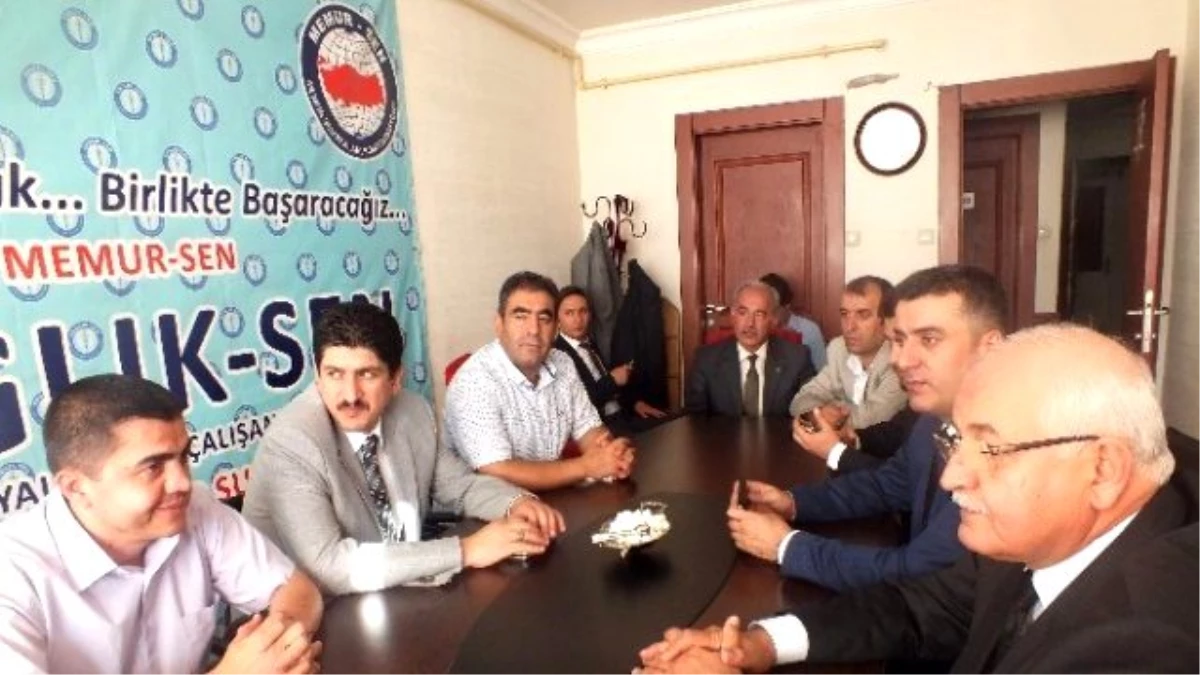AK Parti Gaziantep Milletvekili Adaylarından Sağlık-sen\'e Ziyaret