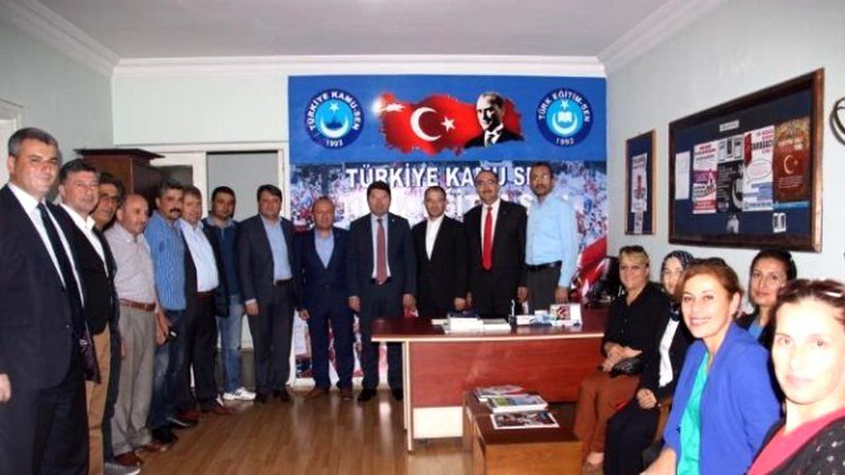 AK Parti Milletvekili Adaylarından Sendikalara Ziyaret