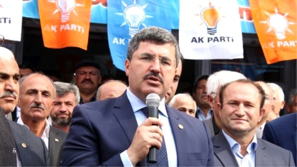 AK Parti Milletvekili Özkaya, Dinar\'da Seçim Bürosu Açılışı Yaptı