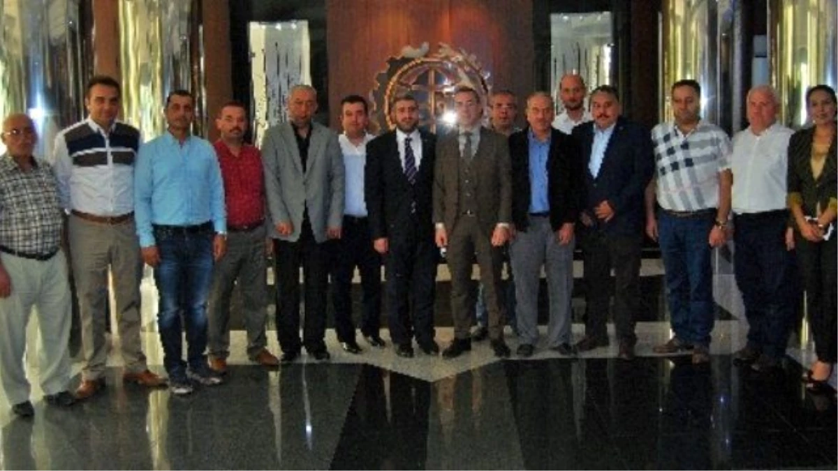 Askon Adana Şubesi, Gto Başkanı Bartık\'ı Ziyaret Etti