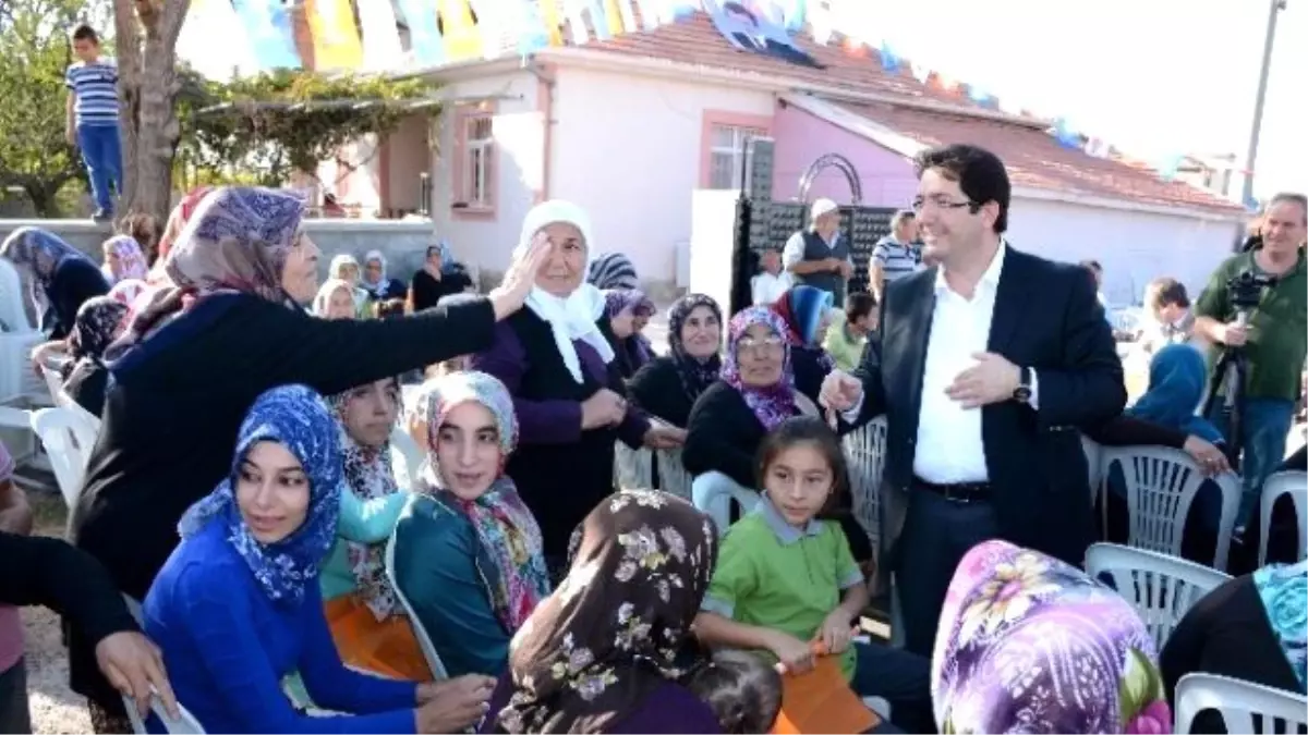 Başkan Yazgı ve AK Parti Heyetinden Mahallede İstişare Toplantısı