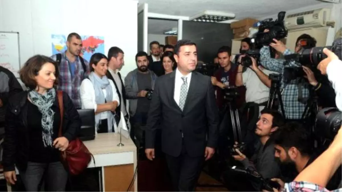 Demirtaş: Hükümetten Ne Bir Açıklama Duyduk, Ne Başbakandan Bu Konuda Bir Özür Duyduk