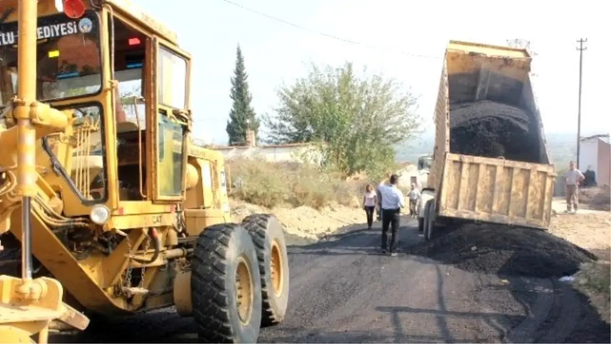 Derbent Toz Topraktan Kurtuluyor