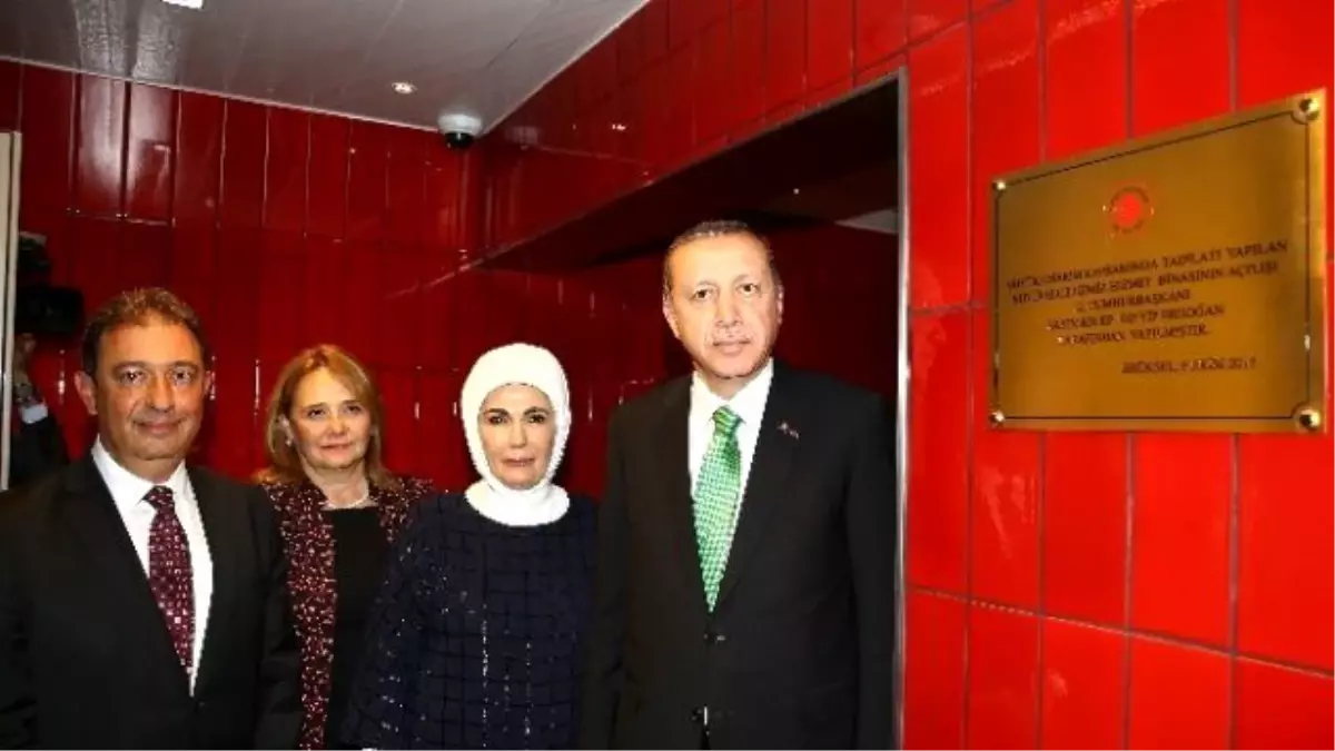 Erdoğan, Brüksel\'de Büyükelçilik Kançılarya Binasının Açılışını Yaptı