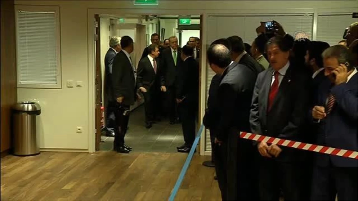Erdoğan, Türkiye\'nin Brüksel Büyükelçiliğinin Yenilenen Kançılarya Binasının Açılışını Yaptı