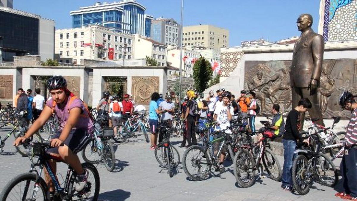Kayserili Bisiklet Grupları Kalp Sağlığı İçin Pedal Çevirdi