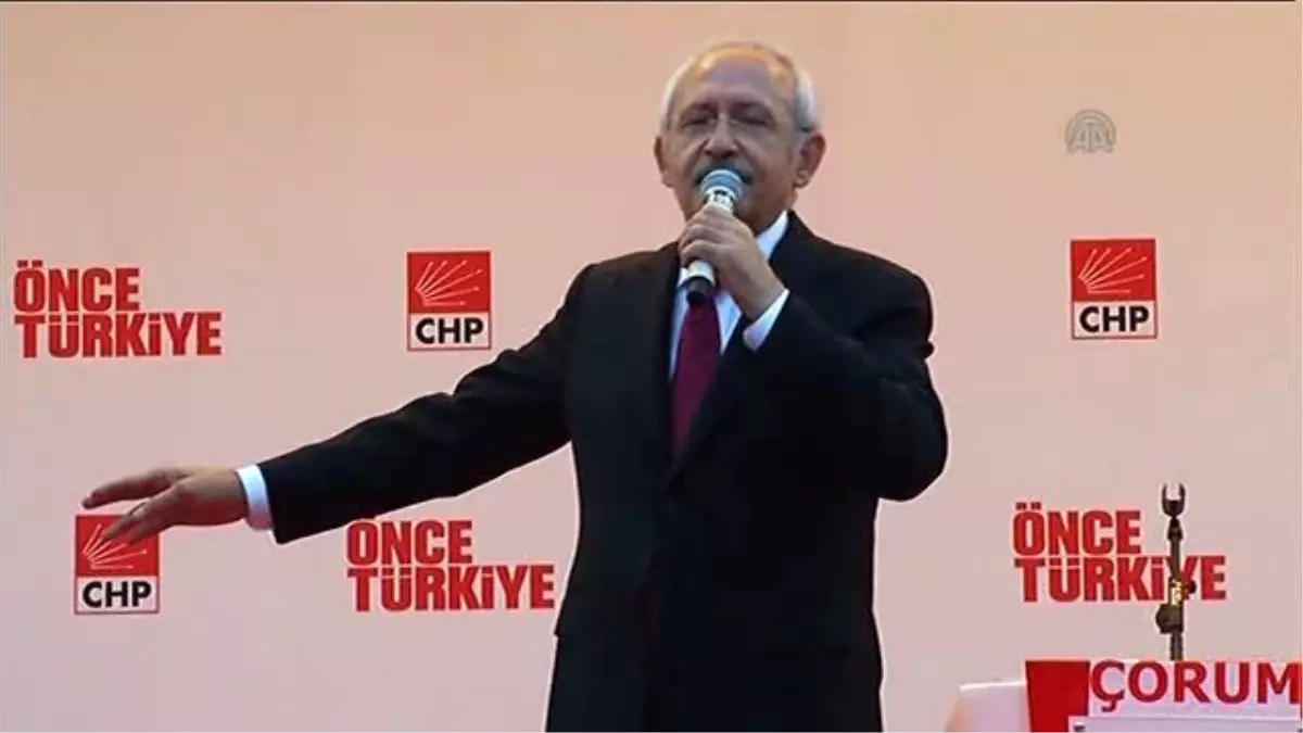 Kılıçdaroğlu: "Hangi Sorunların Nasıl Çözüleceğini Bilen Kadro CHP\'de Var"