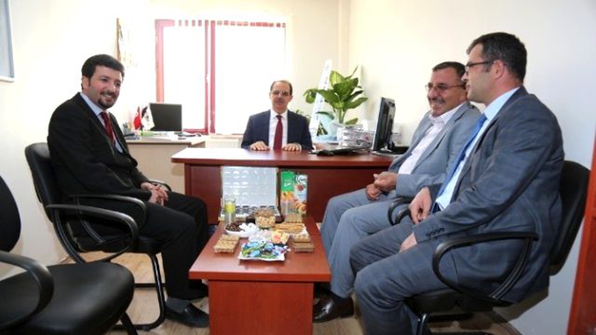 Rektör Coşkun\'dan Öğretim Üyelerine Hayırlı Olsun Ziyareti