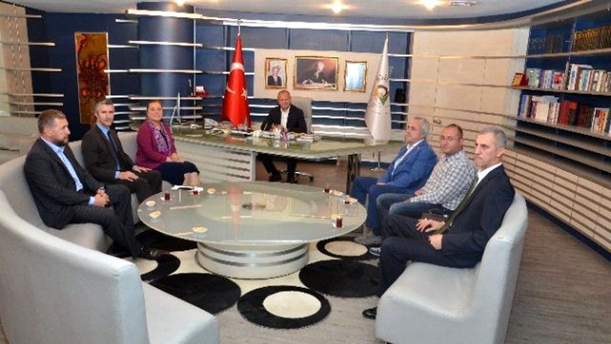 Rektörden Başkan\'a Ziyaret